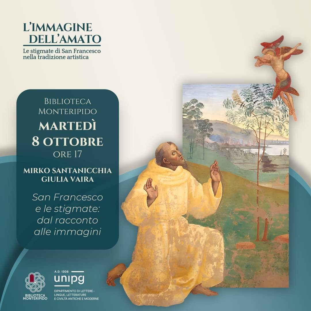 San Francesco e le stigmate: dal racconto alle immagini - Martedì 8 Ottobre 2024 ore 17